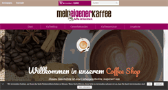 Desktop Screenshot of mein-eigener-kaffee.de